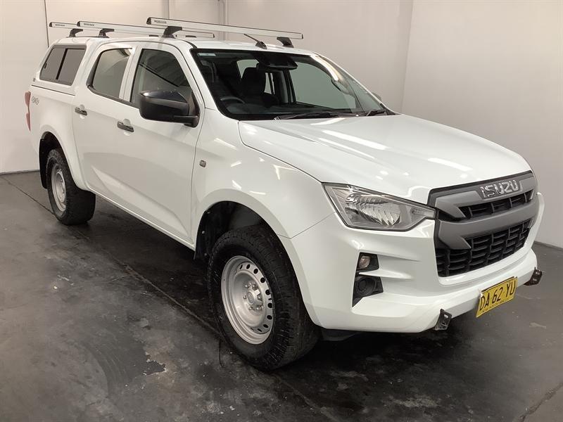 2021 Isuzu D-MAX RG MY21 SX (4x4) Mineral White 6 Speed Auto SEQ Sports Mode Crew Cab Utility62934701146627110