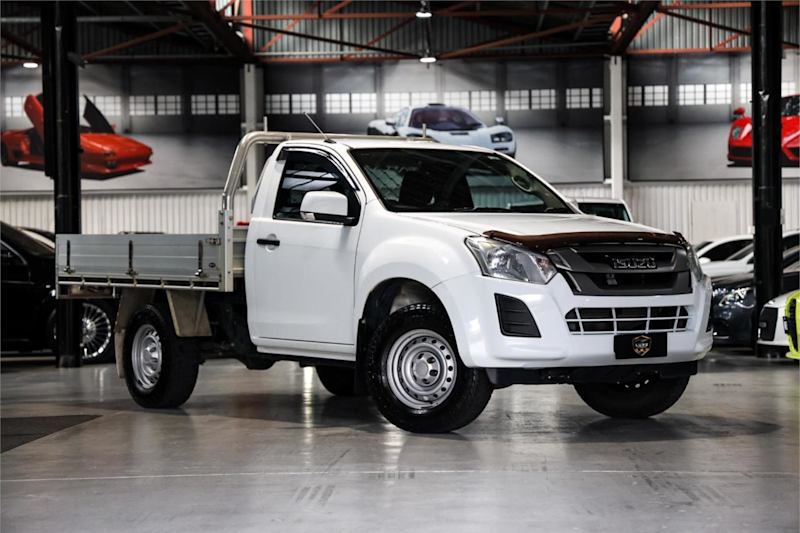 2019 Isuzu D-MAX MY19 SX 4x2 High Ride White 6 Speed Sports Automatic Cab Chassis62934702728833110