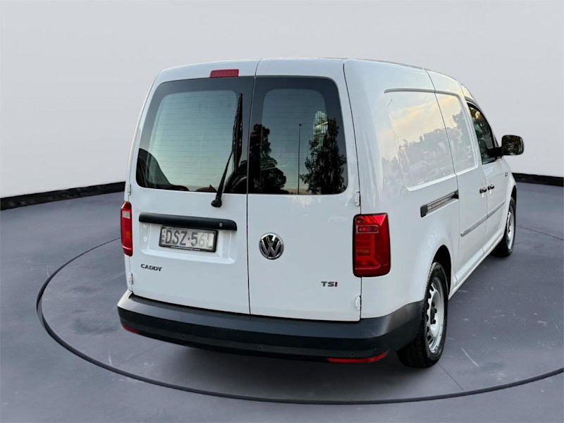2017 Volkswagen Caddy 2KN MY18 TSI220 SWB DSG White 7 Speed Sports Automatic Dual Clutch Van62933714787202113