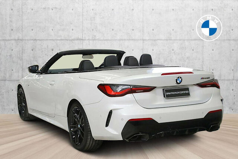 2023 BMW 4 Series G23 M440i xDrive White Sports Automatic Convertible62933704730114111