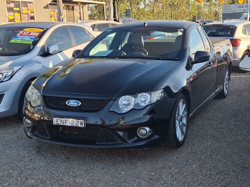 2010 Ford Falcon FG XR8 Ute Super Cab Black 6 Speed Manual Utility62882768393601112