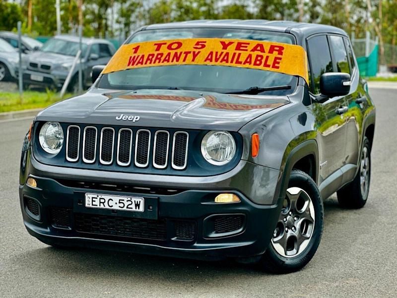 2016 Jeep Renegade BU Sport Grey 6 Speed Auto Dual Clutch Wagon62882735383171110