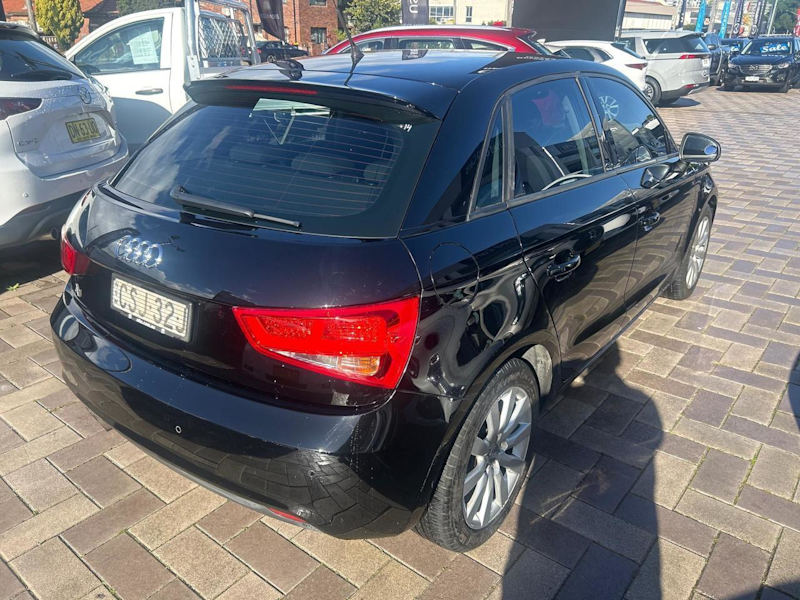 2014 Audi A1 8X MY14 Attraction Sportback S Tronic Black 7 Speed Sports Automatic Dual Clutch62882771822851112