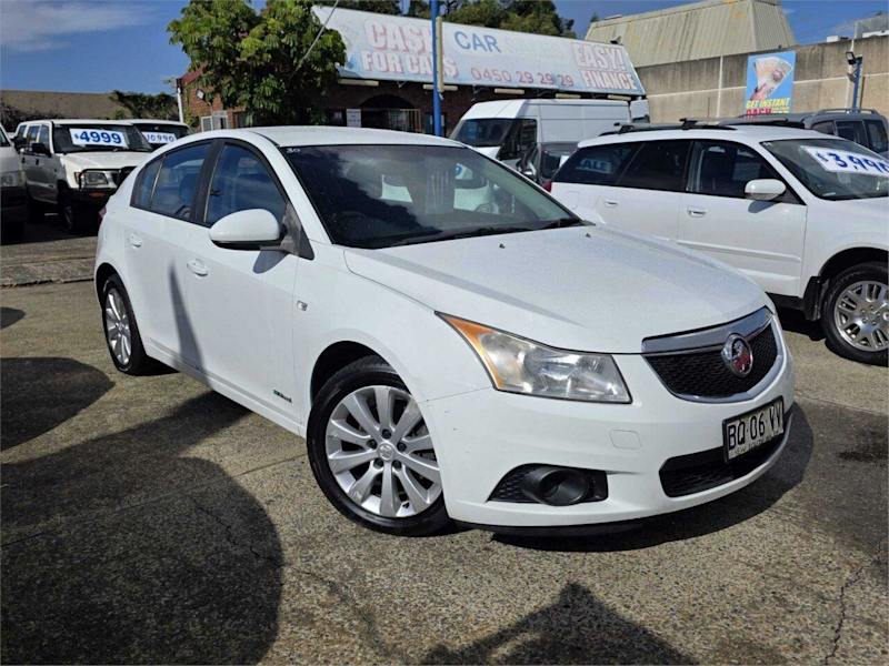 2012 Holden Cruze JH MY12 CD White 6 Speed Automatic Hatchback62882772048514113