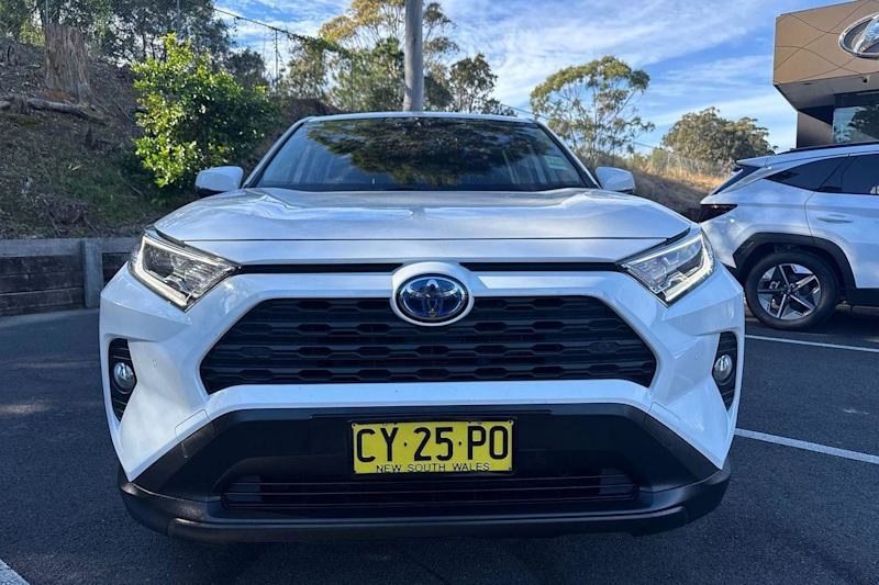 2020 Toyota RAV4 Axah54R GX eFour Glacier White 6 Speed Constant Variable Wagon Hybrid62939538336259111