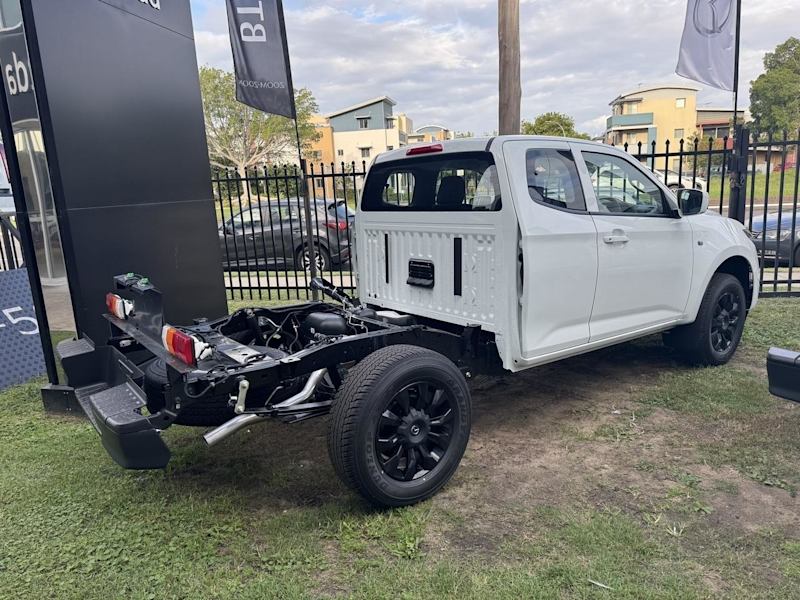 2025 Mazda BT-50 TFS40J XT Freestyle Ice White 6 Speed Sports Automatic Cab Chassis62934704700802111