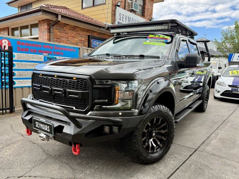 2018 Ford F150 XLT (4x4) SPORT V8 Grey Automatic Dual Cab Utility62882772231811113