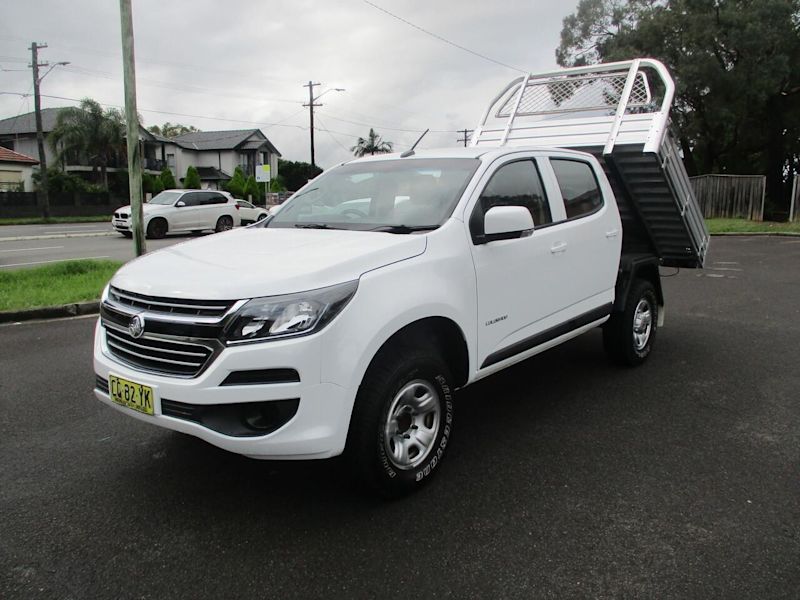 2018 Holden Colorado RG MY18 LS (4x2) White 6 Speed Automatic Crew Cab Chassis62935690756354111
