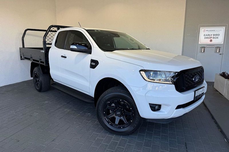 2021 Ford Ranger PX MkIII 2021.75MY XLT Arctic White 6 Speed Sports Automatic Super Cab Pick Up62935683077249110