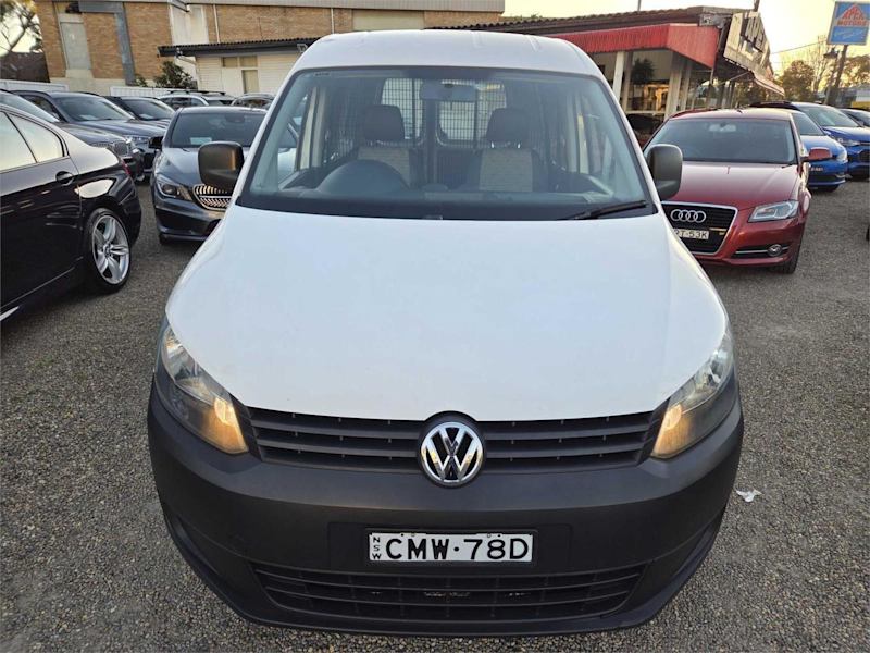 2012 Volkswagen Caddy 2K MY13 TDI250 White 7 Speed Auto Direct Shift Van62882728572675111