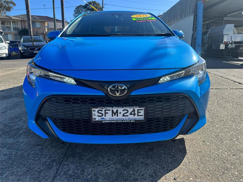 2021 Toyota Corolla Mzea12R Ascent Sport Blue 10 Speed Constant Variable Hatchback62934702509185111
