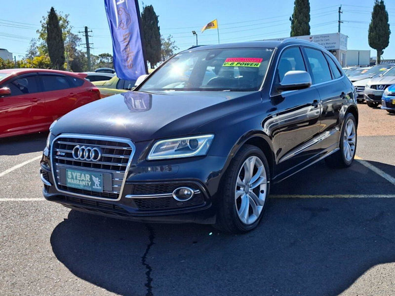 2013 Audi SQ5 8R MY13 TDI Tiptronic Quattro Black 8 Speed Sports Automatic Wagon62933710615171112