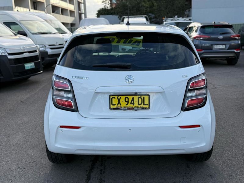 2017 Holden Barina TM MY18 LS White 6 Speed Automatic Hatchback62934707648003114