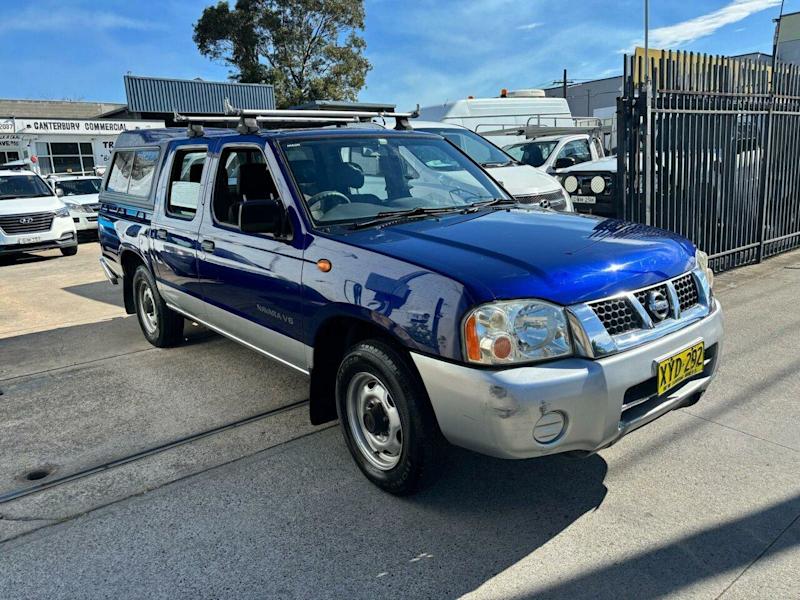 2002 Nissan Navara D22 Series 2 DX (4x2) Blue 5 Speed Manual Dual Cab Pick-up62933707333378113