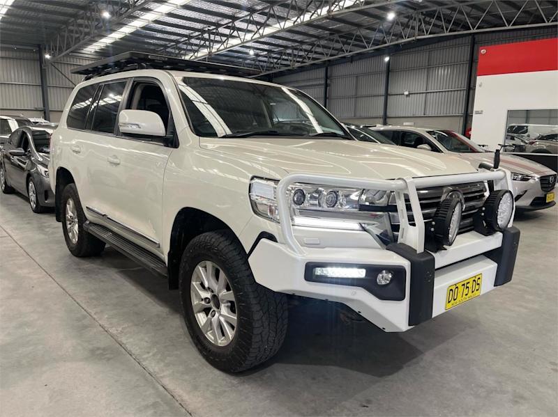 2015 Toyota Landcruiser VDJ200R Sahara White 6 Speed Sports Automatic Wagon629356902414111111