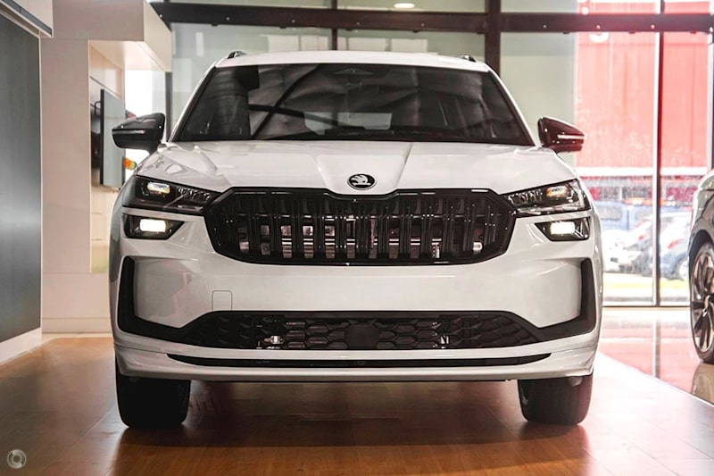 2025 Skoda Kodiaq PS MY25 140TSI DSG Sportline White 7 Speed Sports Automatic Dual Clutch Wagon62933712759554111