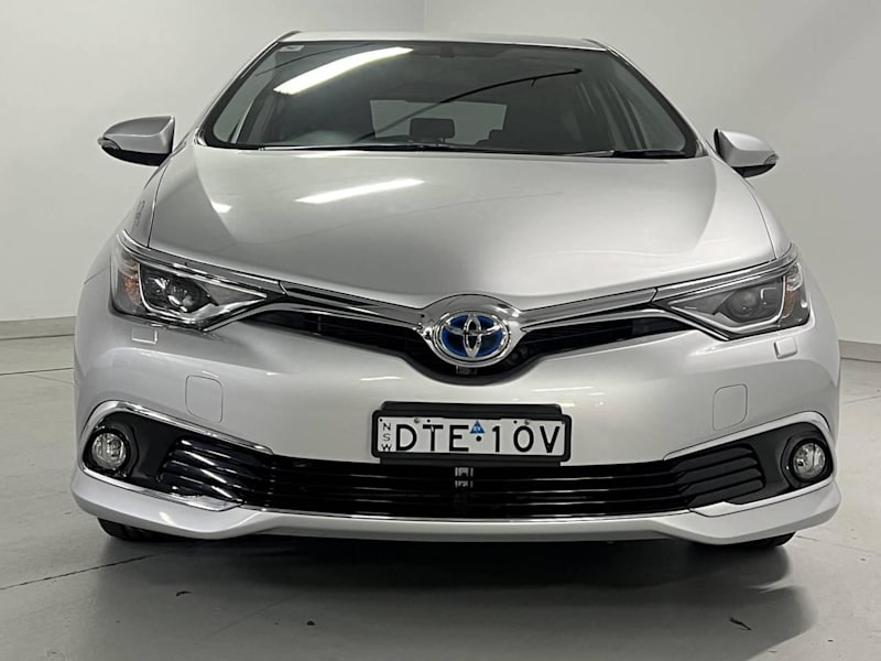 2017 Toyota Corolla ZWE186R MY16 Hybrid Silver Pearl Continuous Variable Hatchback62882766989186112