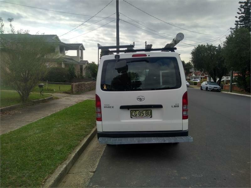 2007 Toyota HiAce TRH201R LWB White 4 Speed Automatic Van62937625968515114