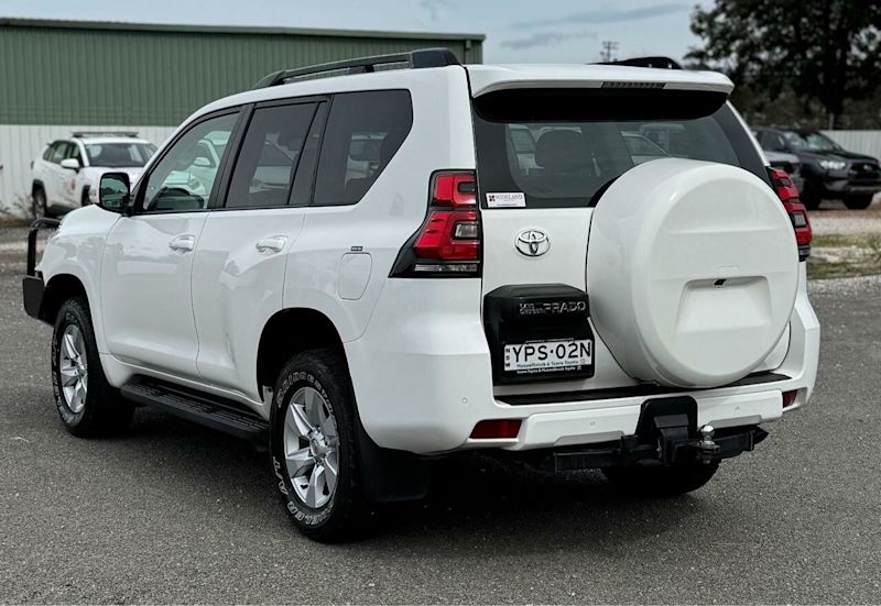 2019 Toyota Landcruiser Prado GDJ150R GXL Glacier White 6 Speed Automatic SUV62935685989122113