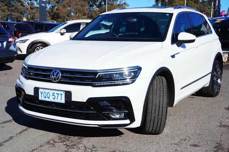 2017 Volkswagen Tiguan 5N MY18 162TSI DSG 4MOTION Highline Pure White 7 Speed62935686784386112