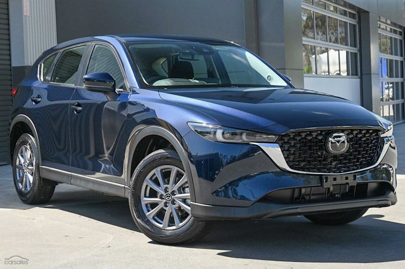 2025 Mazda CX-5 KF2WLA G25 SKYACTIV-Drive FWD Maxx Sport Blue 6 Speed Sports Automatic Wagon62882729764995110