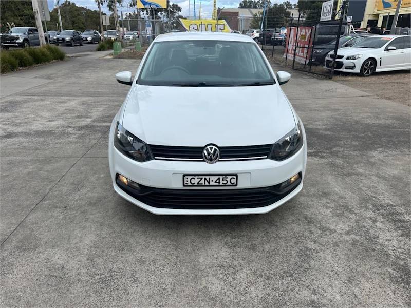 2015 Volkswagen Polo 6R MY16 66 TSI Trendline White 7 Speed Auto Direct Shift Hatchback62940490200067112