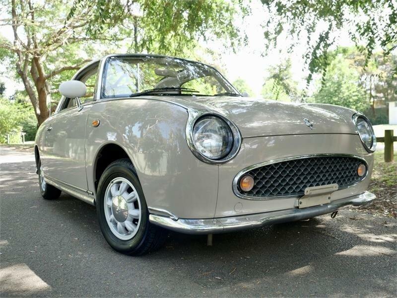 1991 Nissan Figaro Beige Automatic Convertible62882767398531111