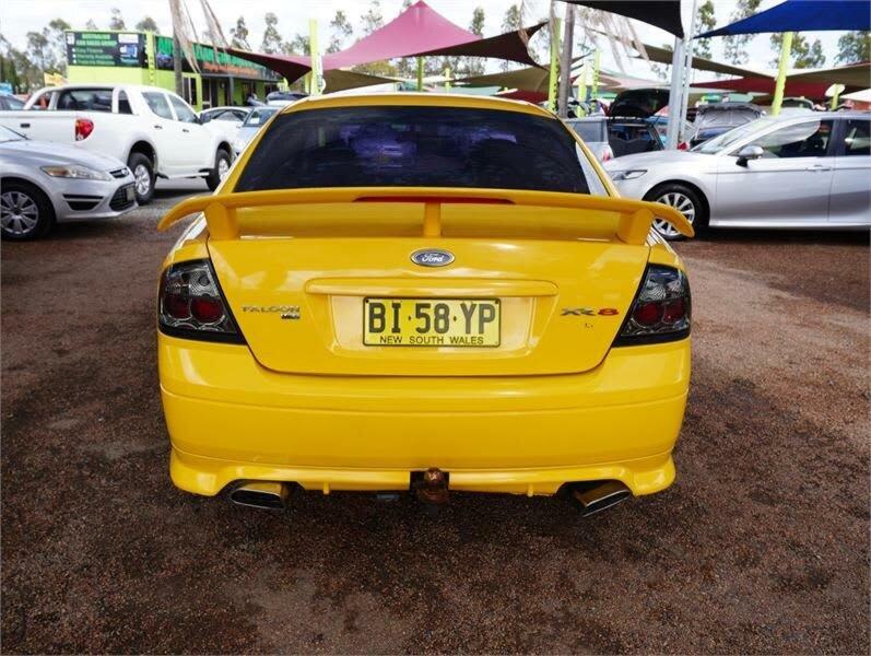 2004 Ford Falcon BA Mk II XR8 Yellow 6 Speed Manual Sedan62933711120643114