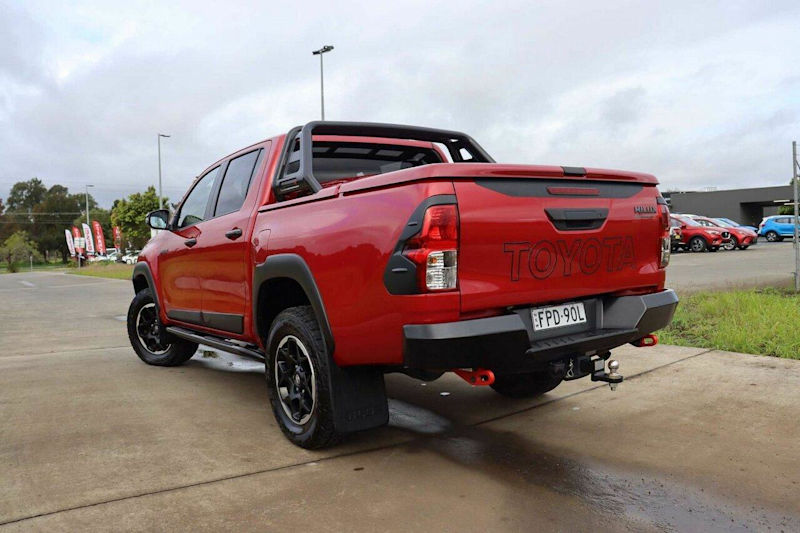 2018 Toyota Hilux GUN126R Rugged X Olympia Red Automatic Utility62935685171587113