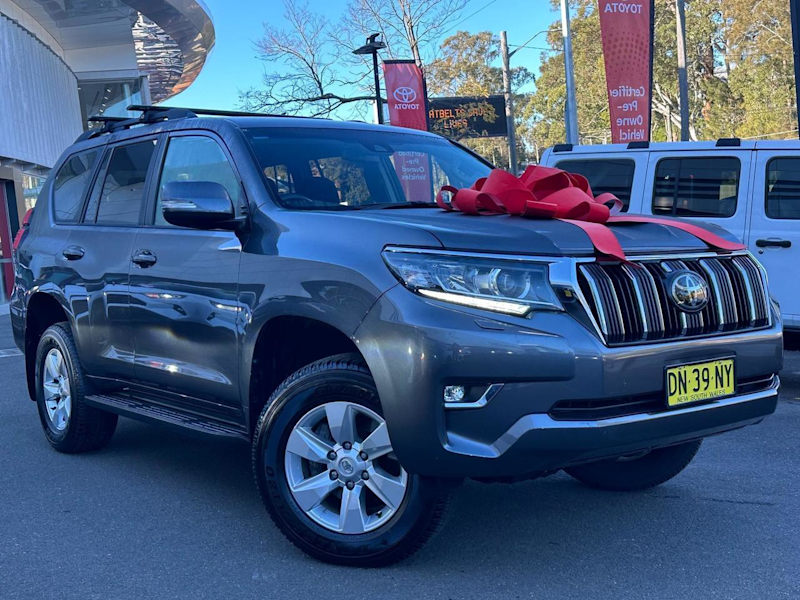 2019 Toyota Landcruiser Prado GDJ150R GXL Grey 6 Speed Sports Automatic Wagon62933705062531110