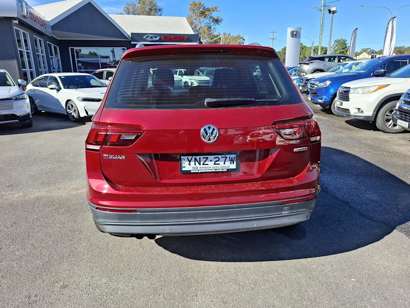 2018 Volkswagen Tiguan 5N MY19 132TSI DSG 4MOTION Comfortline Red 7 Speed62938583158529114