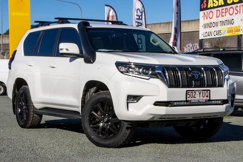 2019 Toyota Landcruiser Prado GDJ150R GXL White 6 Speed Sports Automatic Wagon62882772747523110