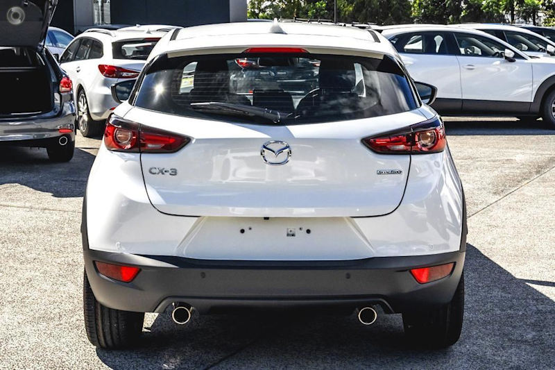 2025 Mazda CX-3 DK2W7A G20 SKYACTIV-Drive FWD Evolve Snowflake White Pearl 6 Speed Sports Automatic62933711738754112