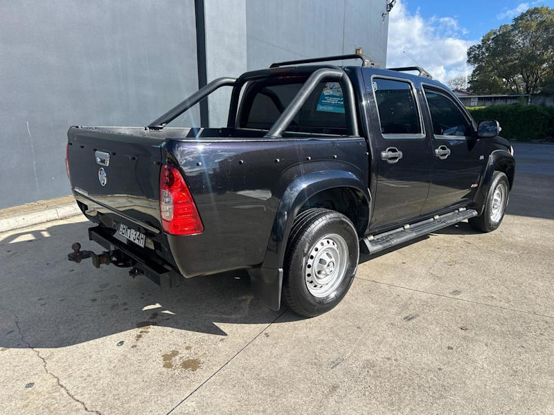2009 Holden Colorado RC MY09 LX Crew Cab Black 4 Speed Automatic Utility62934701558145113
