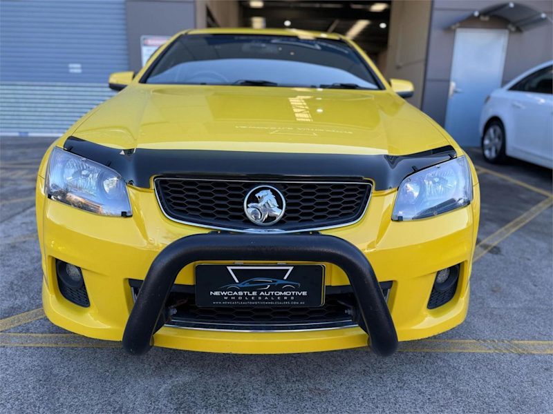 2012 Holden Commodore VE II MY12 SV6 Yellow 6 Speed Automatic Utility62882736055425111