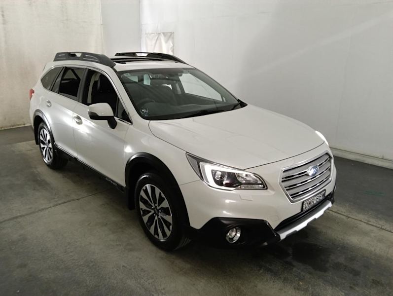 2017 Subaru Outback B6A MY17 2.5i CVT AWD Premium White 6 Speed Constant Variable Wagon62885350231169110