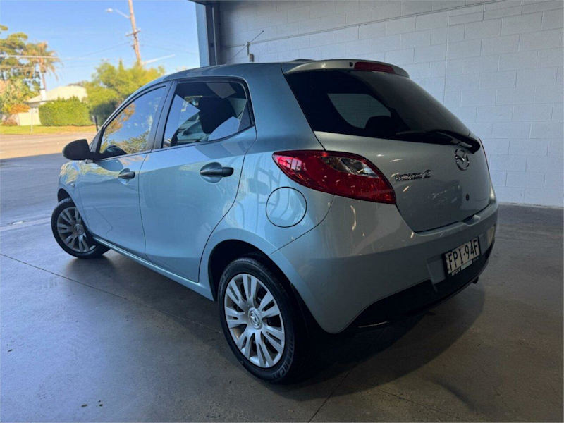 2009 Mazda 2 DE10Y1 Neo Light Blue 4 Speed Automatic Hatchback62882728107521112