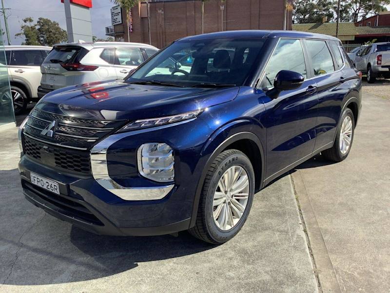 2023 Mitsubishi Outlander ZM MY23 ES 2WD Blue 8 Speed Constant Variable Wagon62940490832257113