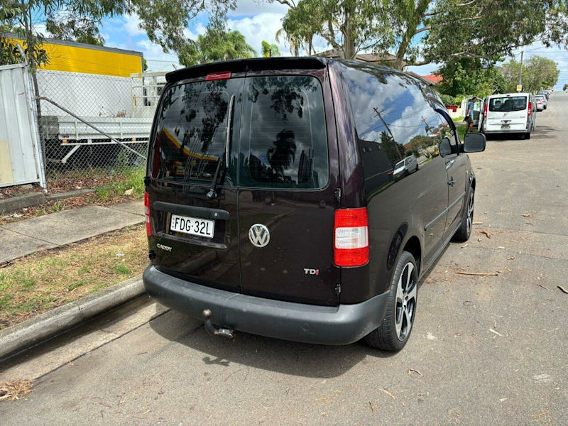 2012 Volkswagen Caddy 2K MY12 TDI250 Brown 5 Speed Manual Van62933707889283113