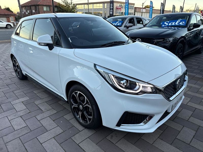 2023 MG MG3 SZP1 MY23 Excite White 4 Speed Automatic Hatchback62882771755651110