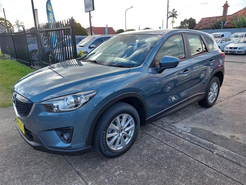 2013 Mazda CX-5 MY13 Upgrade Maxx Sport (4x4) Blue 6 Speed Automatic Wagon62885350000129112