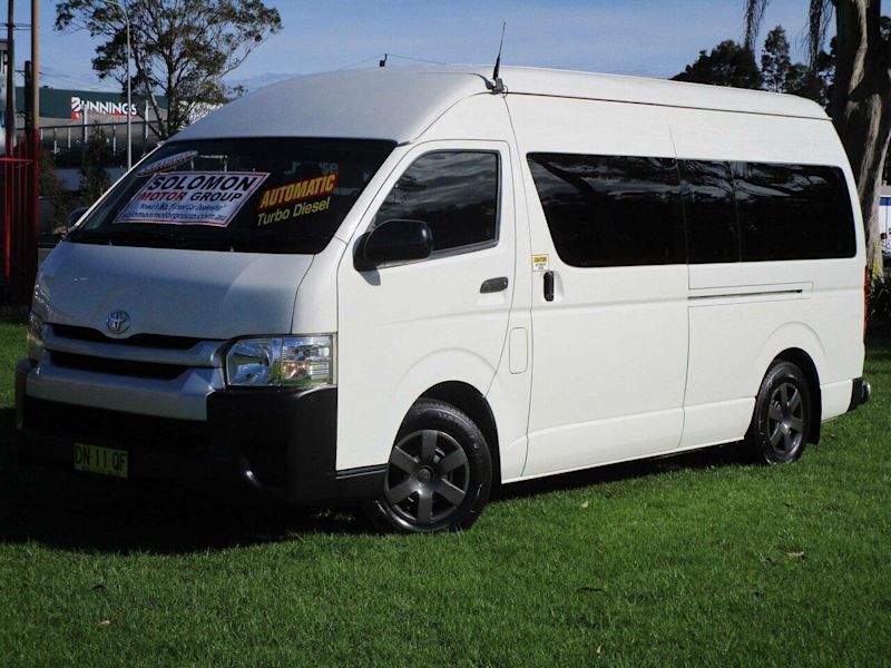 2015 Toyota HiAce KDH223R MY14 Commuter White 4 Speed Automatic Bus62934696386307111