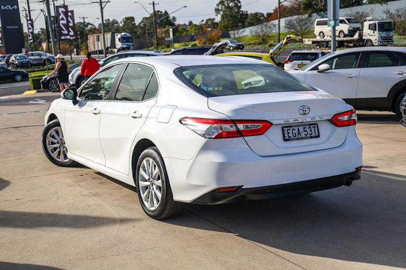 2019 Toyota Camry ASV70R Ascent Glacier White 6 Speed Sports Automatic Sedan62934701057795111
