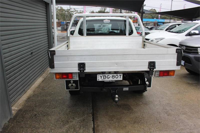 2018 Mitsubishi Triton MQ MY18 GLX (4x4) White 6 Speed Manual Dual Cab Chassis62939537725187114