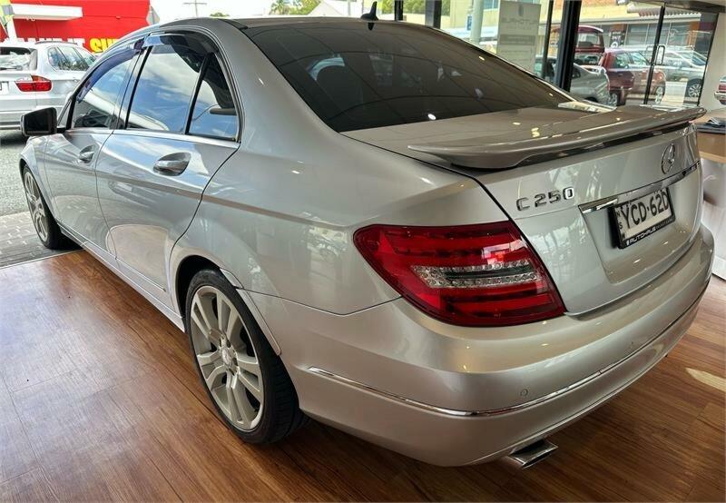 2012 Mercedes-Benz C250 W204 MY12 Avantgarde BE Silver 7 Speed Automatic G-Tronic Sedan62936661314179111