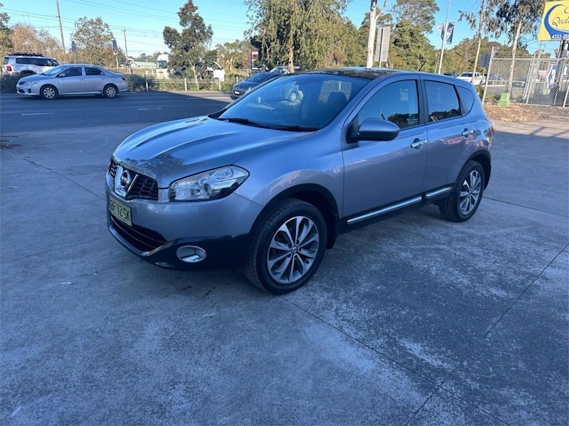 2010 Nissan Dualis J10 MY10 TI (4x2) Grey 6 Speed Manual Wagon62935679910914114