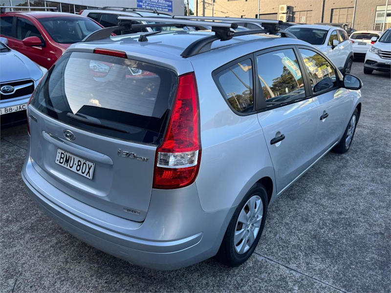 2010 Hyundai i30 FD MY10 CW SX 2.0 Silver, Chrome 5 Speed Manual Wagon62932712122498111