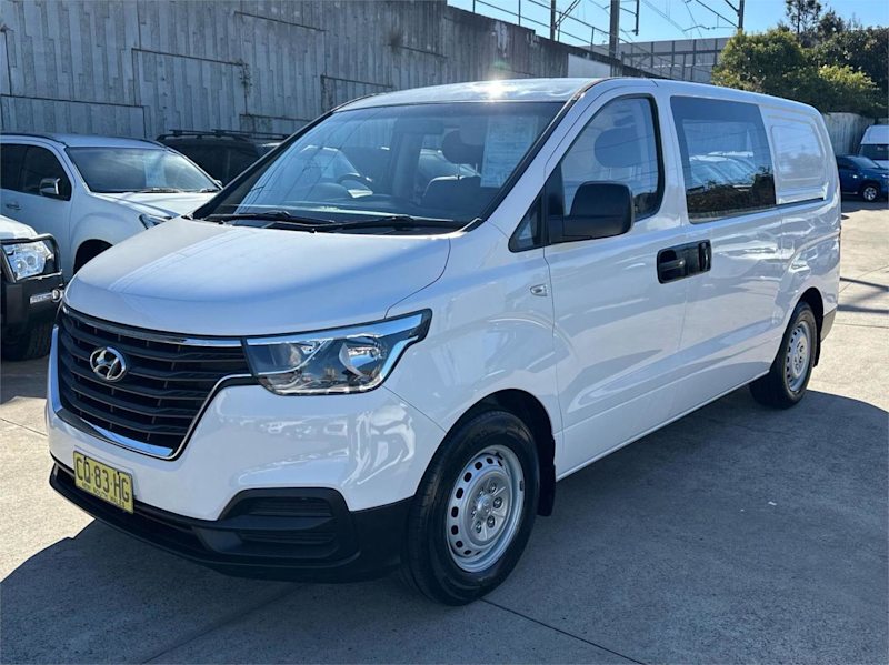 2018 Hyundai iLOAD TQ4 MY19 White 5 Speed Automatic Van62882728908546112