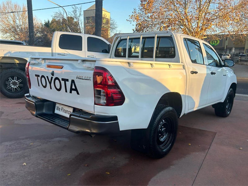 2019 Toyota Hilux GUN125R MY19 Workmate (4x4) White 6 Speed Manual Double Cab Pick Up62933712907906113