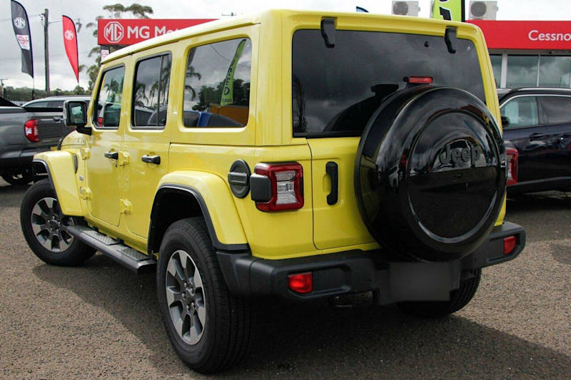 2023 Jeep Wrangler JL MY23 Unlimited Overland Yellow 8 Speed Automatic Hardtop62935685304577114